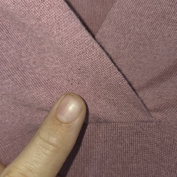 Vintage Brooks Brothers Womens Sweater Small Pink Silk Cashmere Classic Preppy - Picture 4 of 8